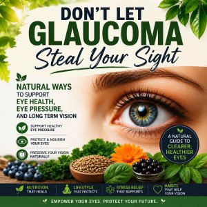 DO NOT LET GLAUCOMA STEAL YOUR SIGHT